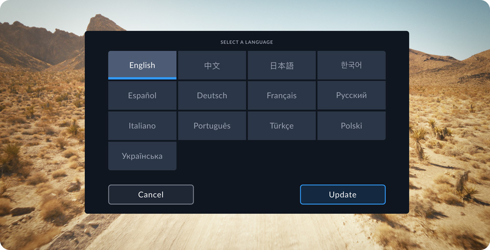 Localized for 13 Popular Languages