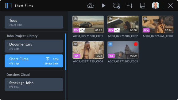 Record into DaVinci Resolve