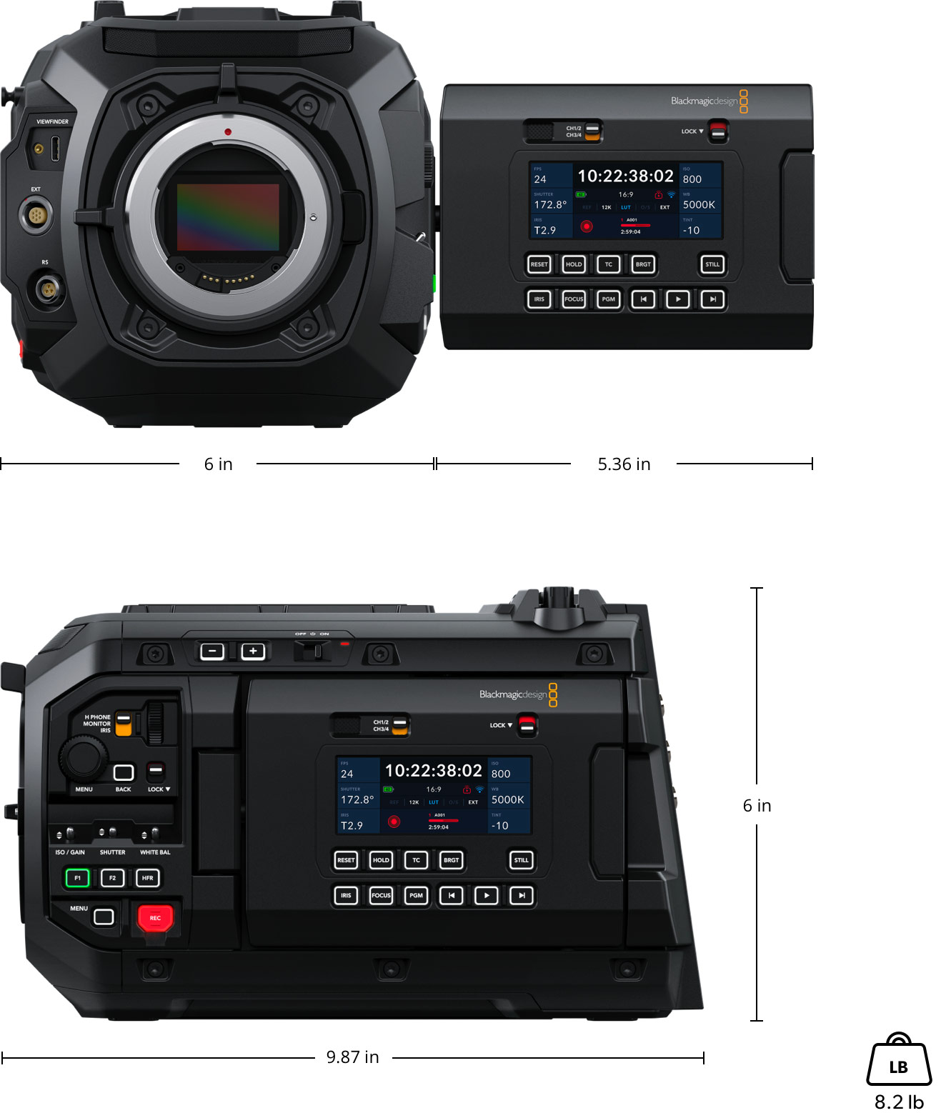 Blackmagic URSA Cine – Tech Specs | Blackmagic Design
