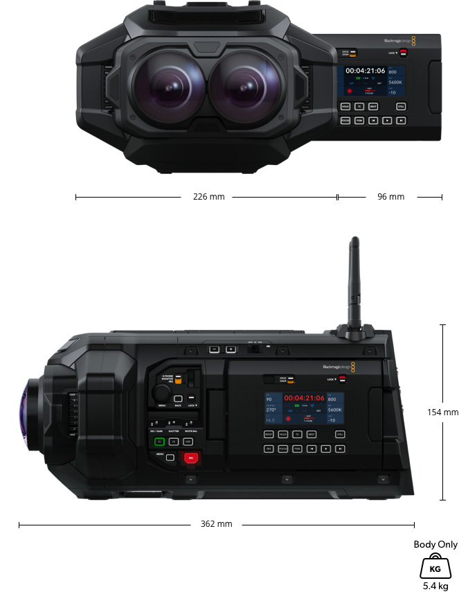 Blackmagic URSA Cine Immersive 100G Body