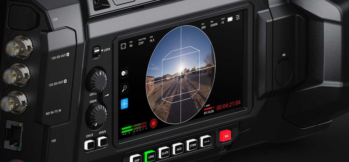 Heads Up Display for Immersive Video