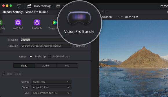 Render ProRes bundle for Apple Compressor