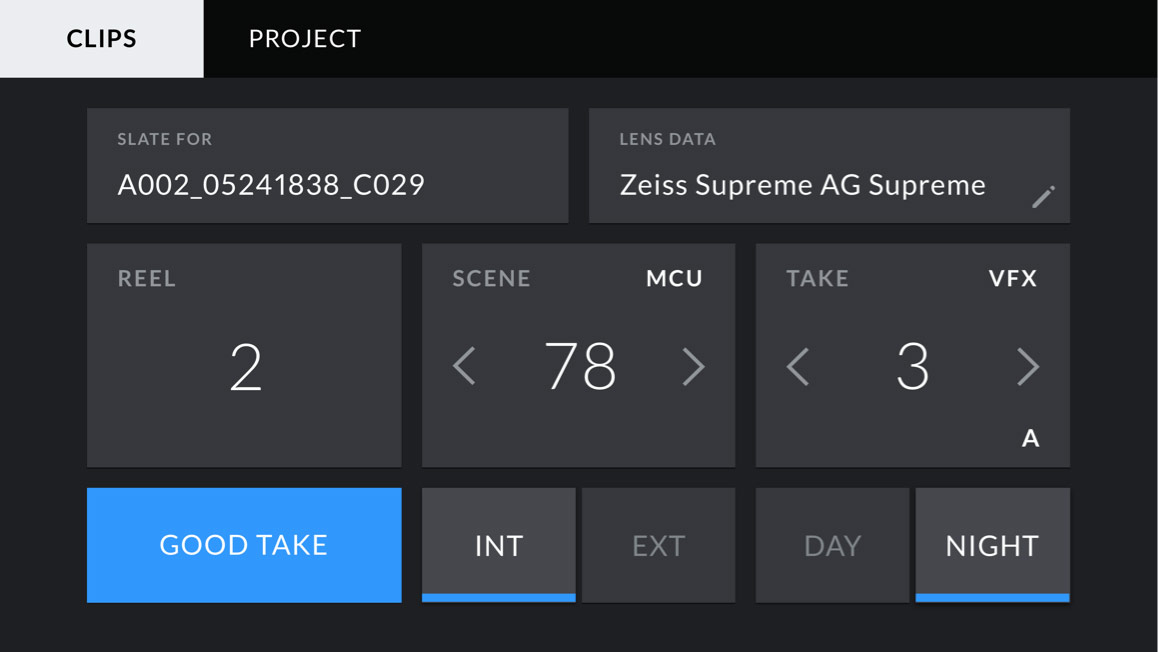 Slate Pro Ui Style Blackmagic URSA Mini Pro | Blackmagic Design