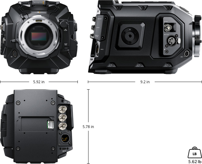 Blackmagic Design URSA Mini Pro 12K with Fujinon XK6X20 20-120mm T3.5