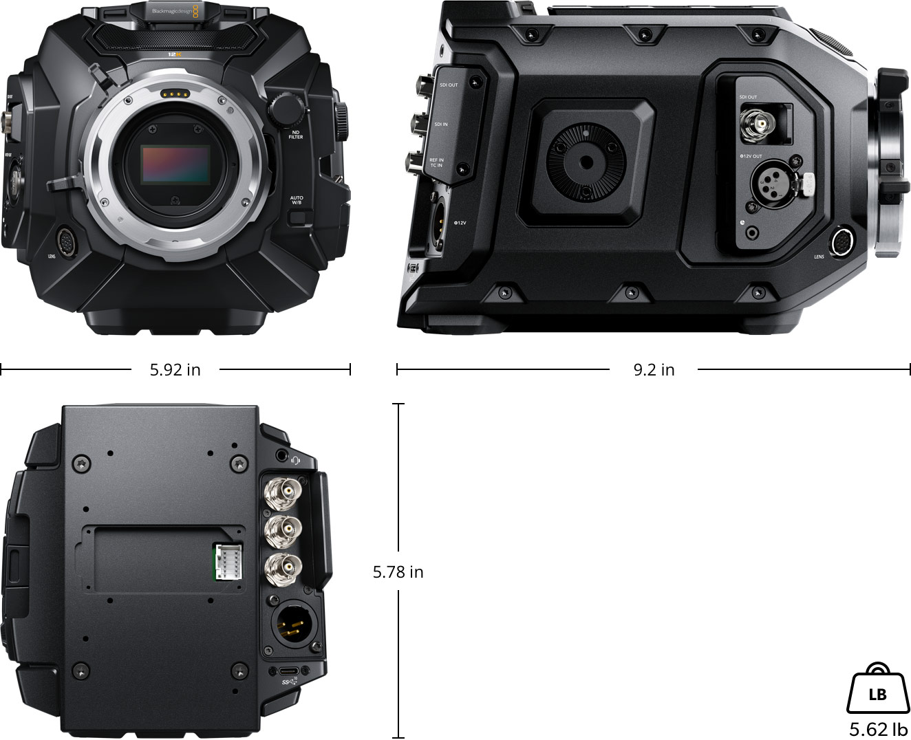 Blackmagic URSA Mini Pro – Tech Specs | Blackmagic Design