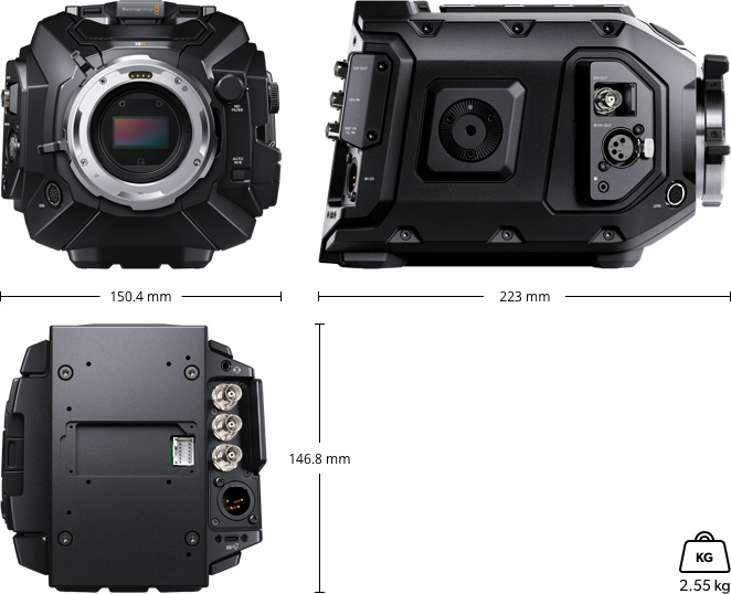 Blackmagic URSA Mini Pro – 仕様 | Blackmagic Design