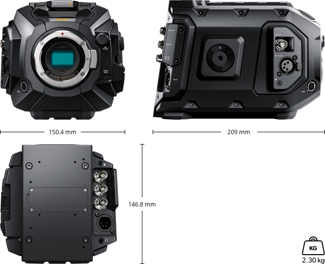 Blackmagic URSA Mini Pro – 仕様 | Blackmagic Design Blackmagic URSA Mini Pro – 仕様 | Blackmagic Design