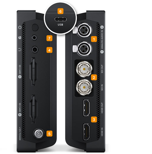 10-bit422PBlackmagic Design VideoAssist 7インチ