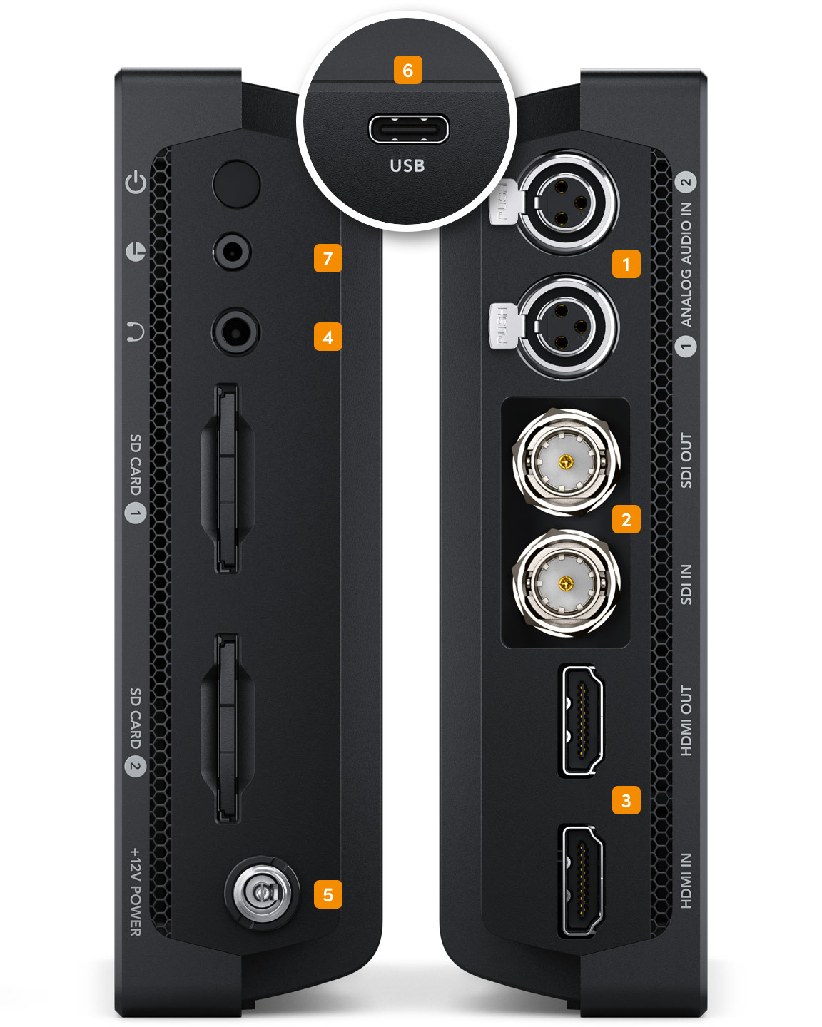 めい　Blackmagic Video Assist7 12G HDR Blackmagic Design Video Assist 7