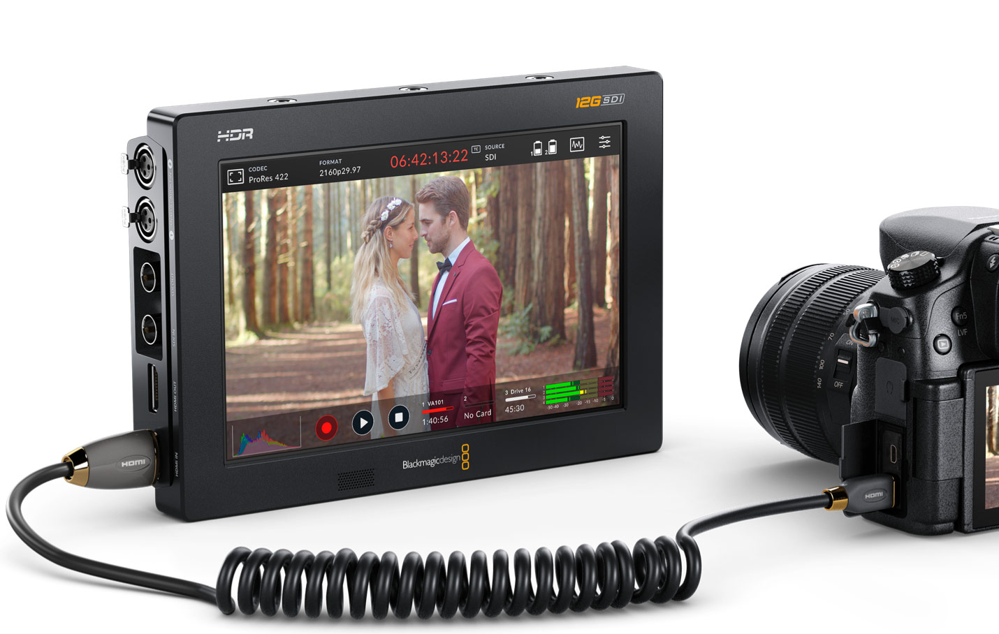 Blackmagic Design Video Assist 12G HDR Monitor - 7in