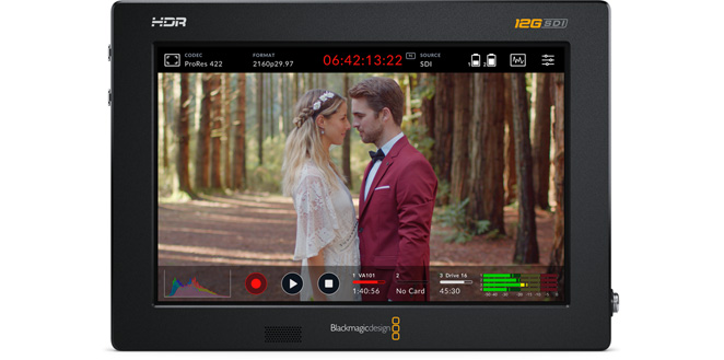 Blackmagic Design　Video assist　4K　7インチ画像が全てになっております