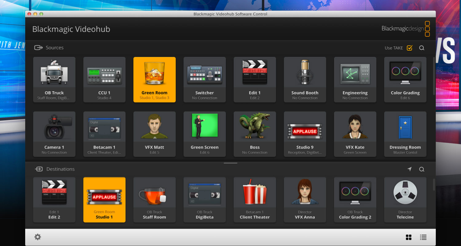 Blackmagic Design Icon Blackmagic Videohub Mini | Blackmagic Design
