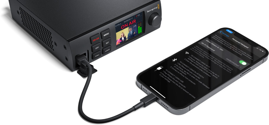 Blackmagic Web Presenter 4K - Codificador de Streaming 4K