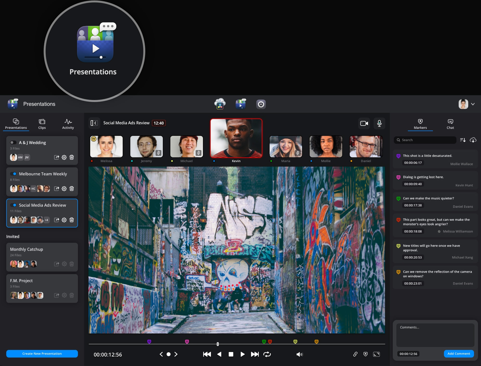 Blackmagic Cloud Presentations