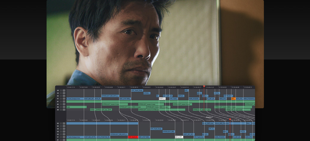 Revolutionary visual interface for comparing timelines