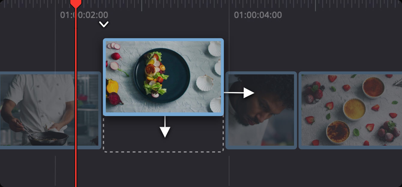 Davinci Resolve Insert Clip Without Overwriting