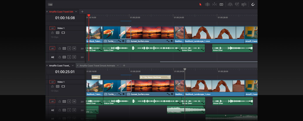 davinci resolve editing software free