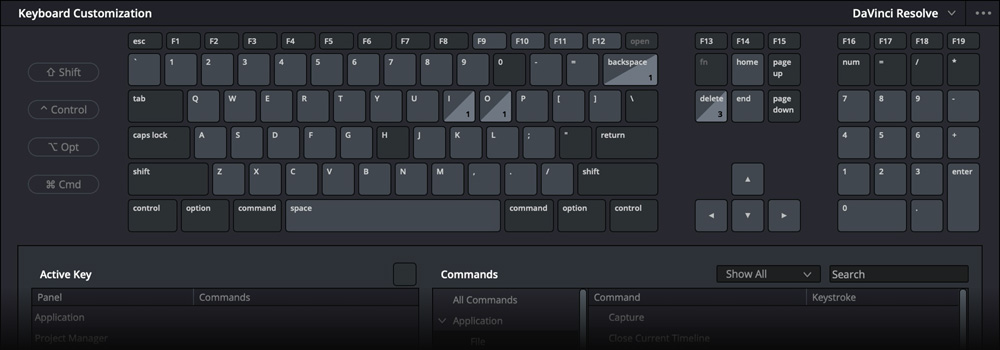 davinci resolve 17 keyboard shortcuts pdf