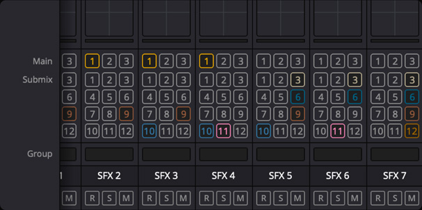 Mix Clips, Tracks and Buses