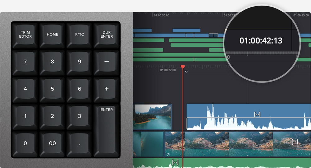 Blackmagic Design DaVinci Resolve Editor Keyboard – DIT Tools