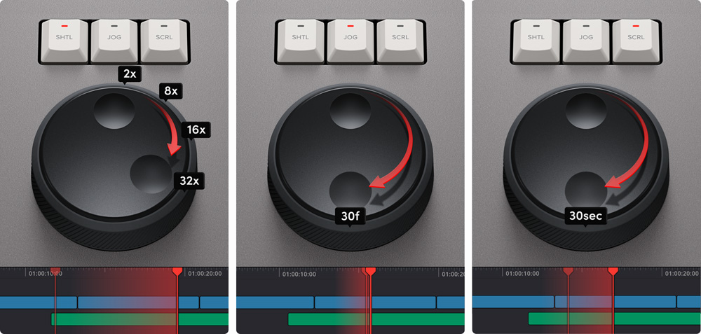 Blackmagic Design DaVinci Resolve Speed Editor 1 Transport Control