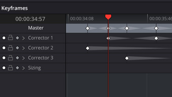 ResolveFX Keyframe Track