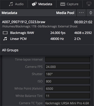 BlackMagic RAW