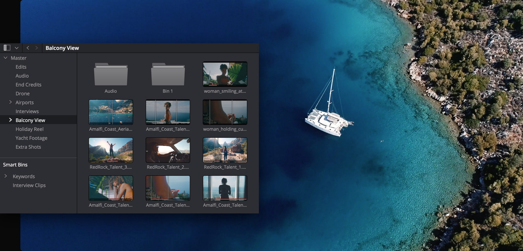 Organize Clips