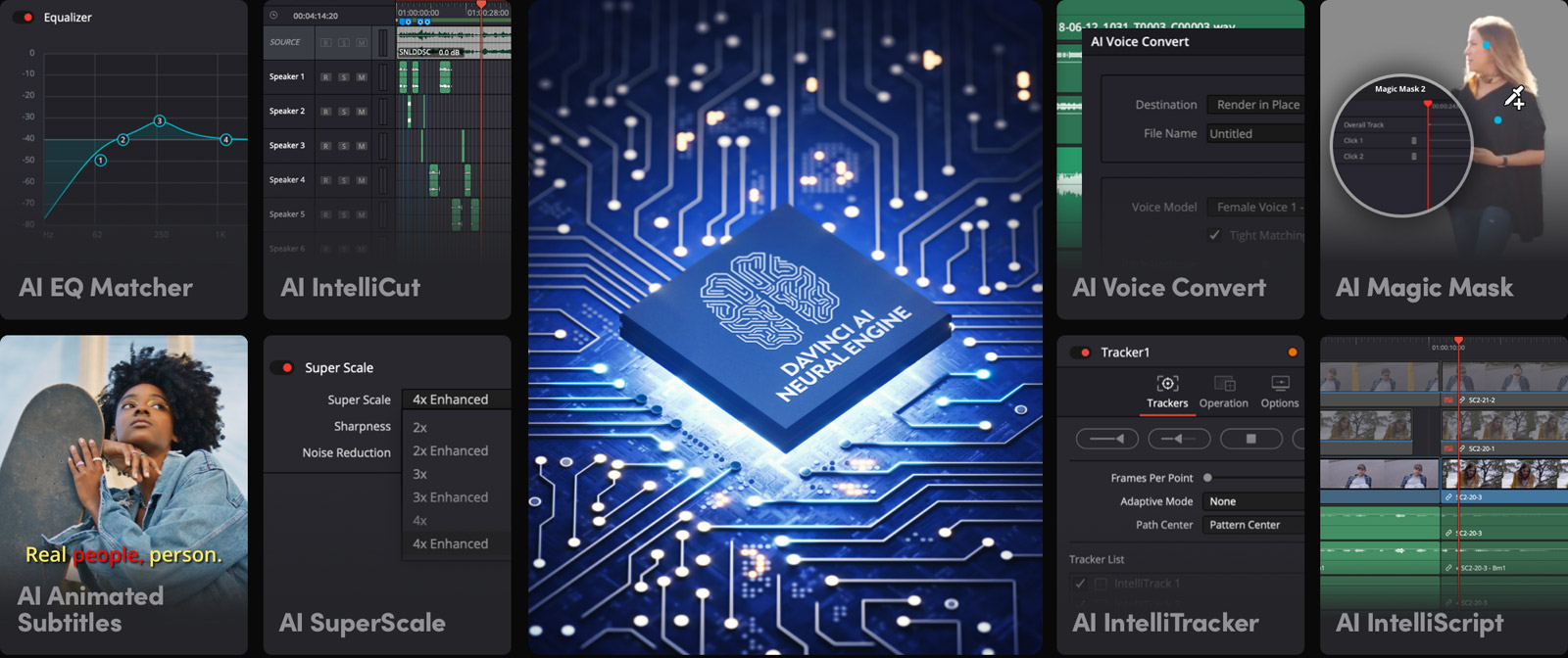 DaVinci Resolve AI Neural Engine