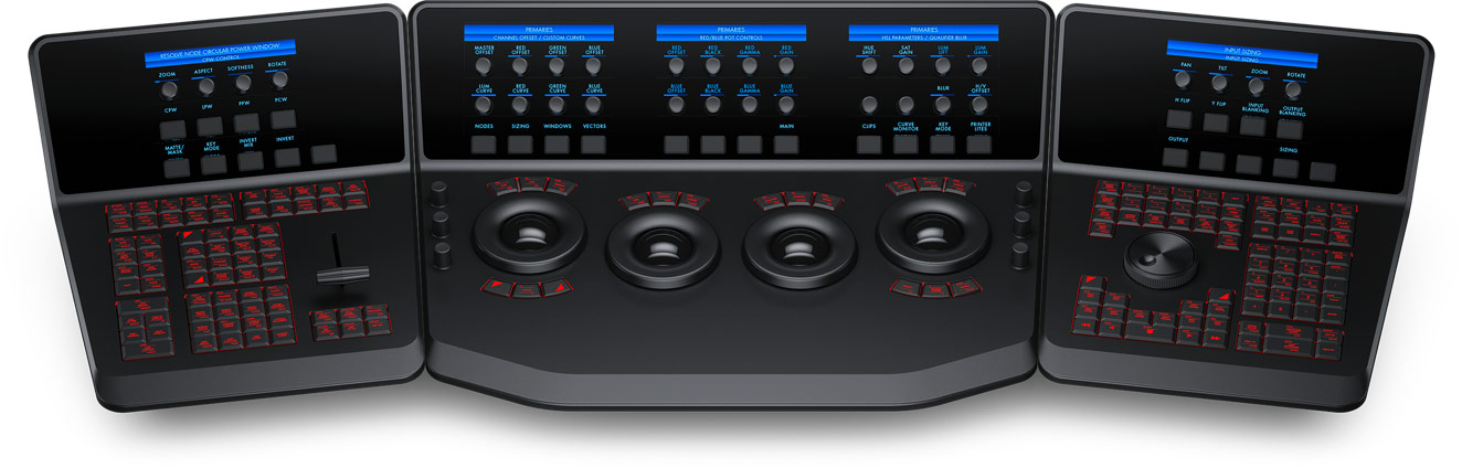 DaVinci Resolve Advanced Panel