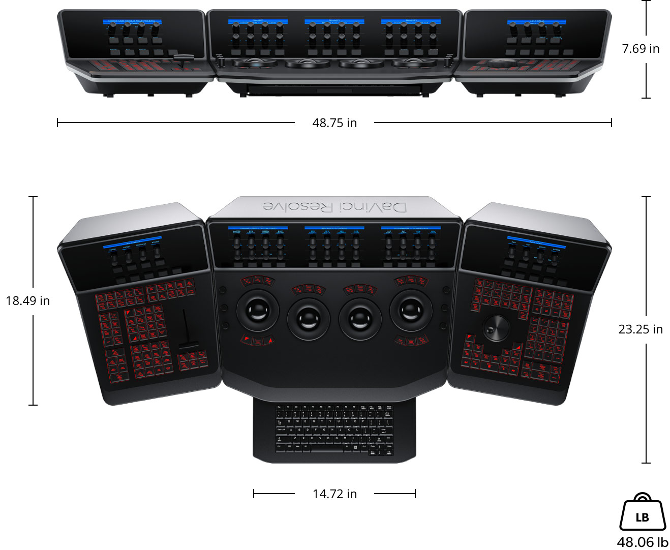 Blackmagic DaVinci Resolve Advanced Panel