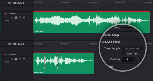 Blackmagic Design DaVinci Resolve Studio 20.0.0.23 beta 1 WIN Full Version Free Download AI Music Editor