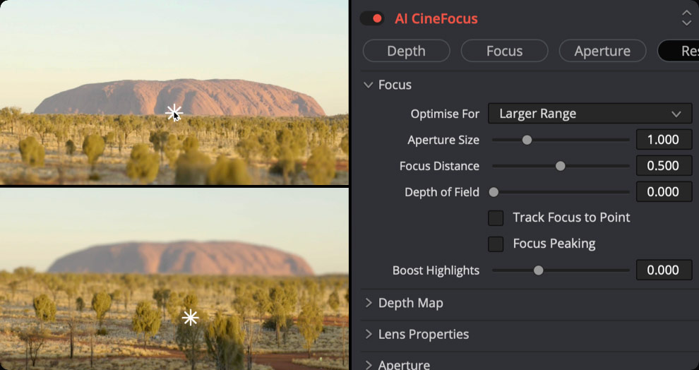 AI CineFocus