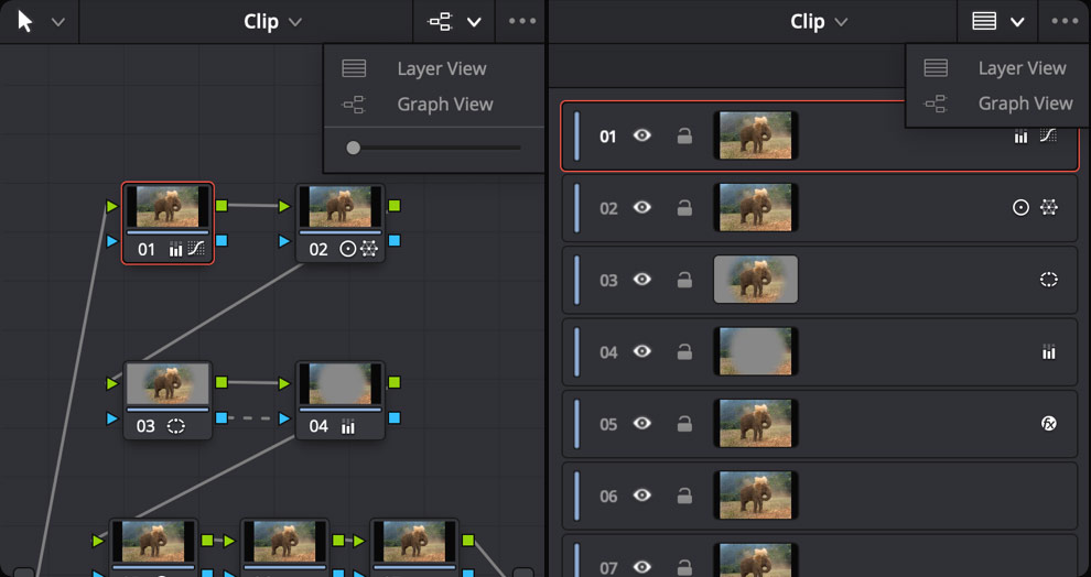 Layer List View