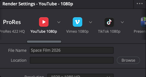Upload Directly to Social Media