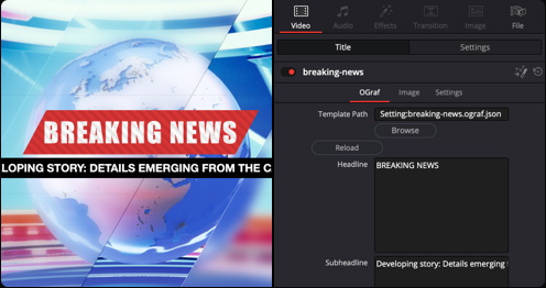 HTML Graphics and Lottie Support