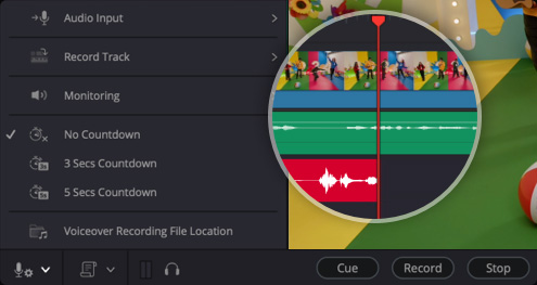 Blackmagic Design DaVinci Resolve Studio 20.0.0.23 beta 1 WIN Full Version Free Download Voice over tool with record and monitor options