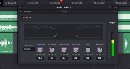 Fairlight Ducker Track FX