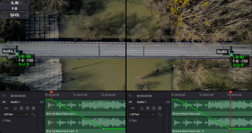 AI Audio Panning to Video