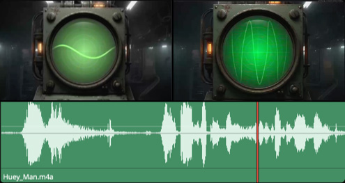 Audio Driven Fusion Animation