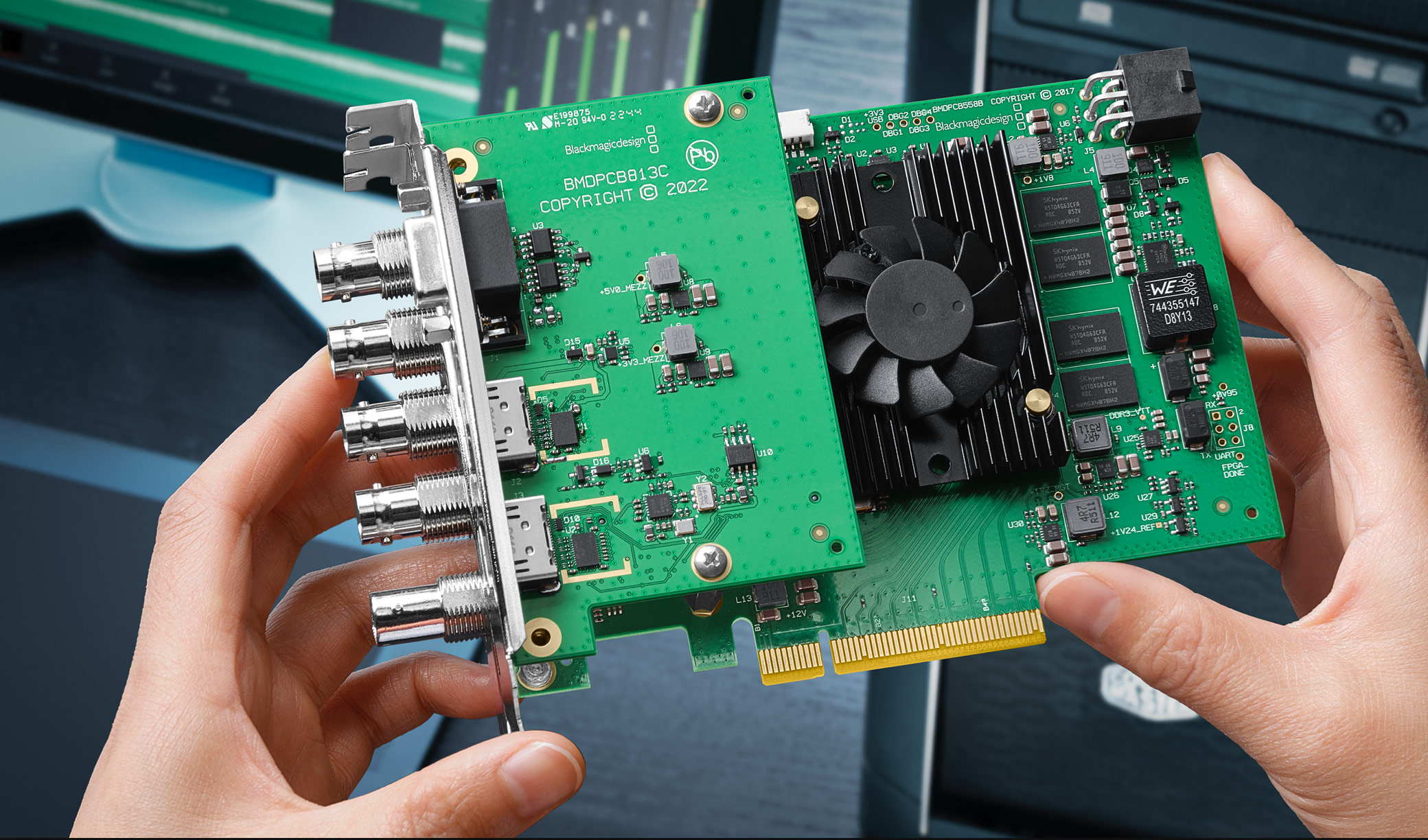 Blackmagic Design Connection Layout DeckLink | Blackmagic Design