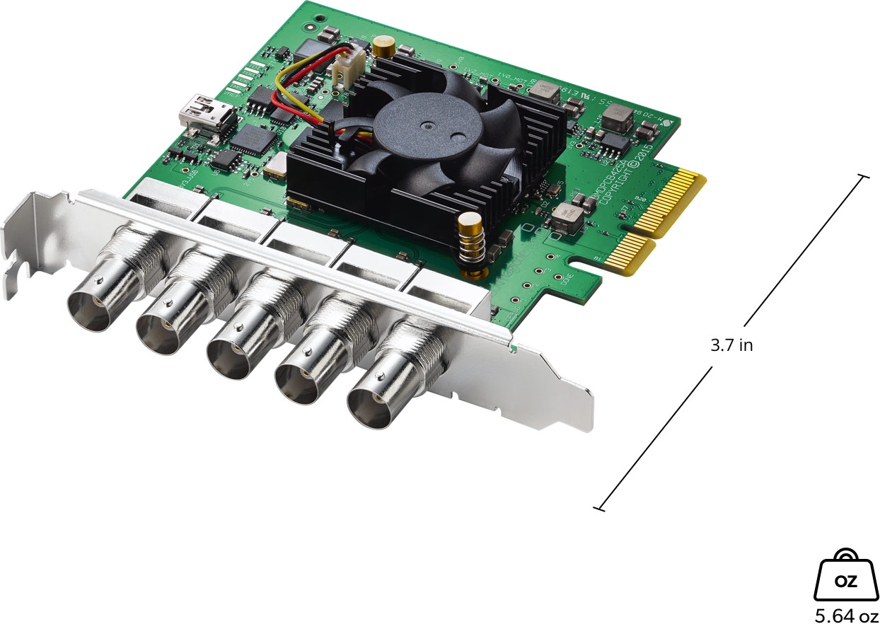 DeckLink – Tech Specs | Blackmagic Design