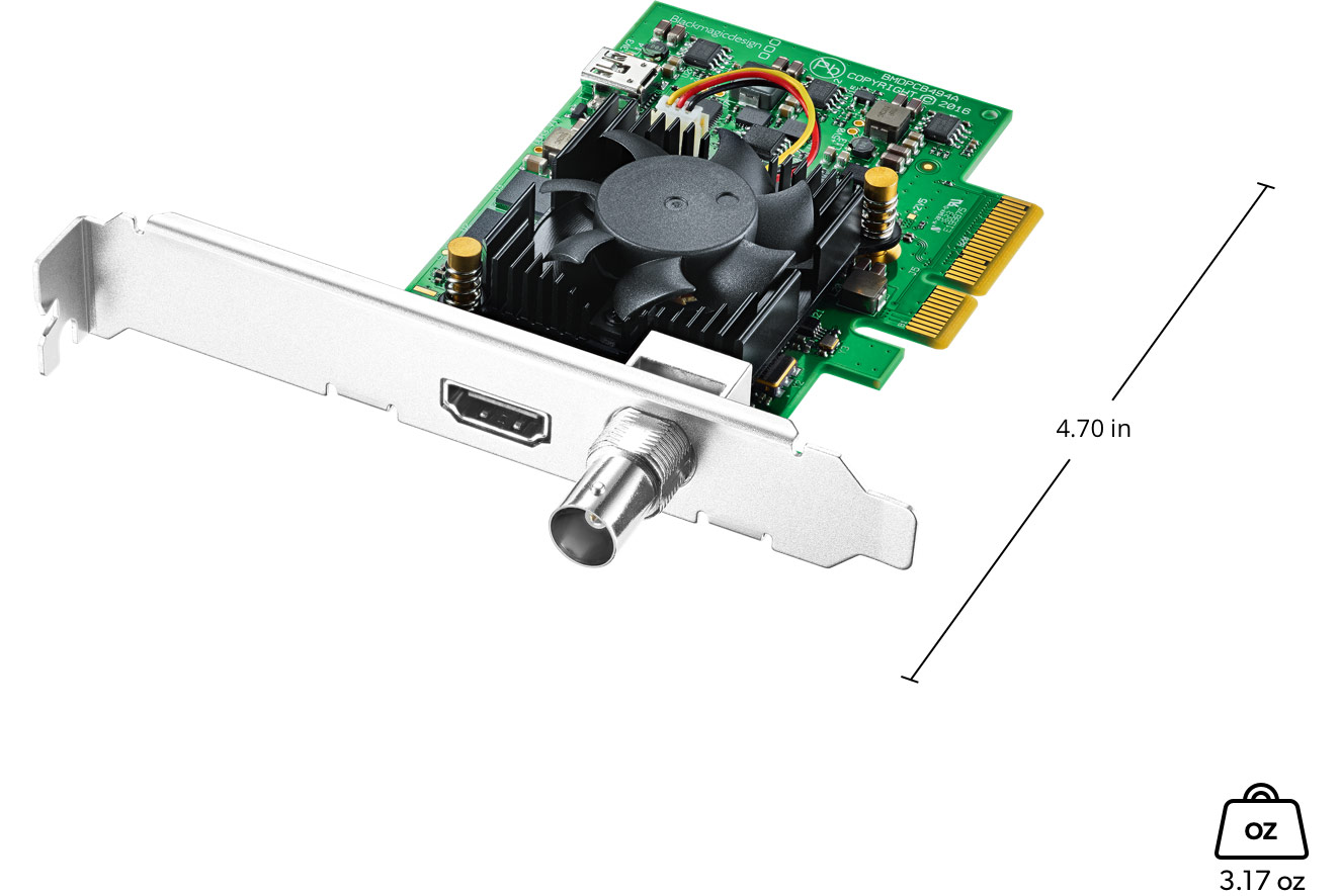 Blackmagic DeckLink Mini Monitor 4K | Helix Camera