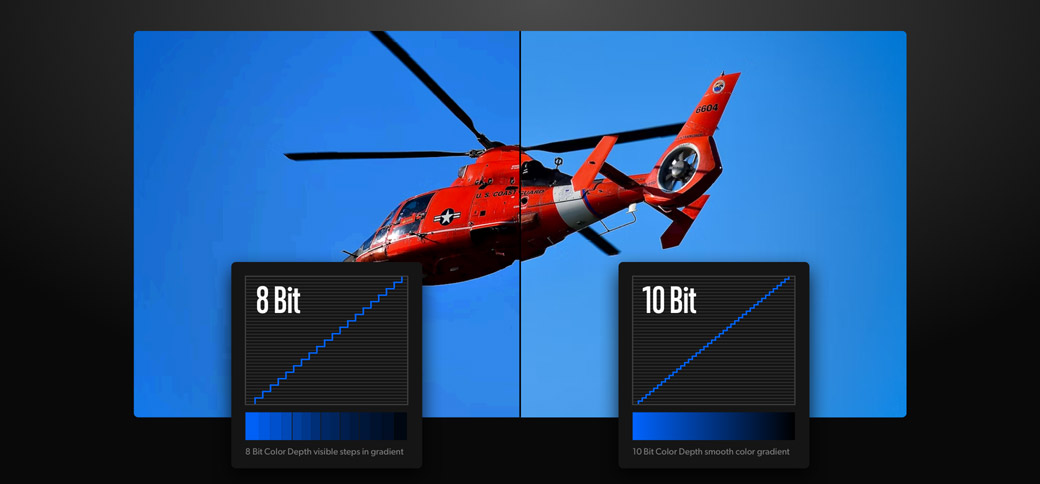 Get True 10-Bit Broadcast Video Quality