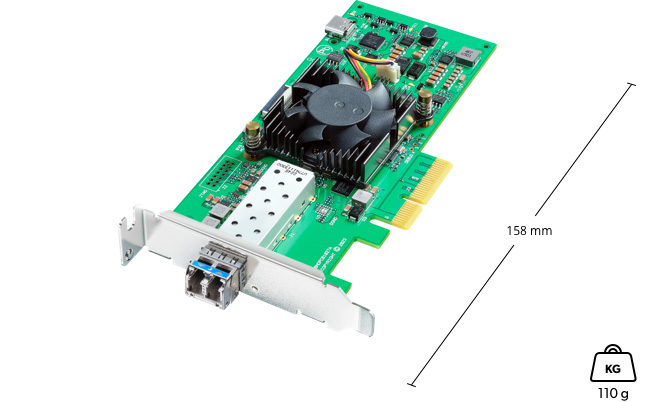 VISION 10G LAN Card Caractéristiques