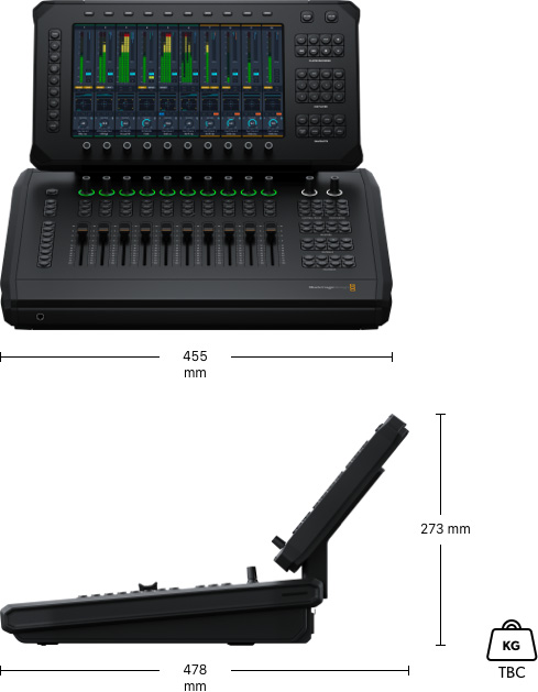 Fairlight Live Audio Panel 10