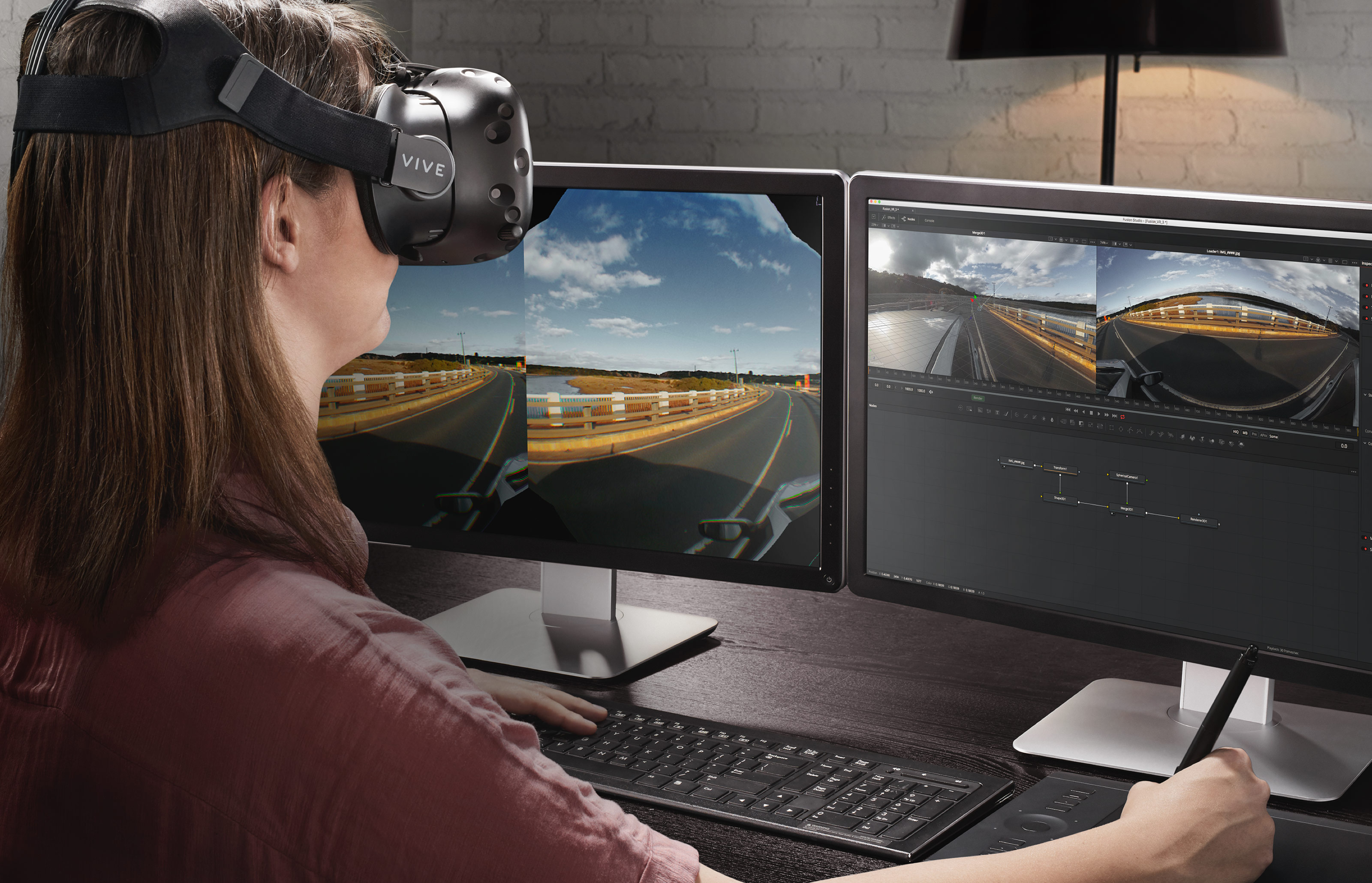 Fusion 19 Virtual Reality and 3D Blackmagic Design