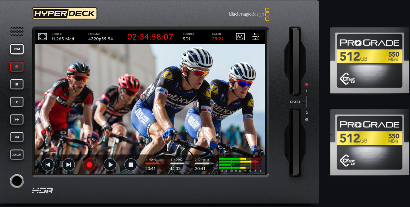 HyperDeck Extreme | Blackmagic Design
