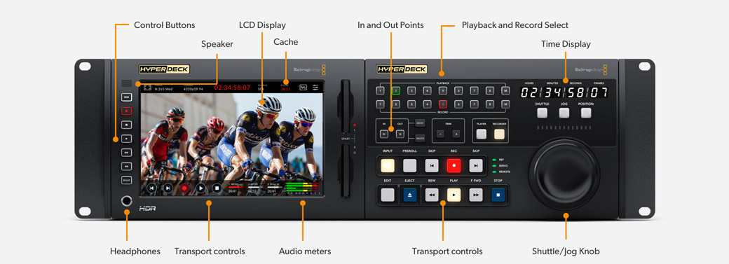 Traditional Broadcast Deck Controls