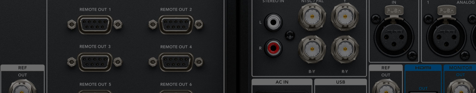 HyperDeck Extreme – Control | Blackmagic Design